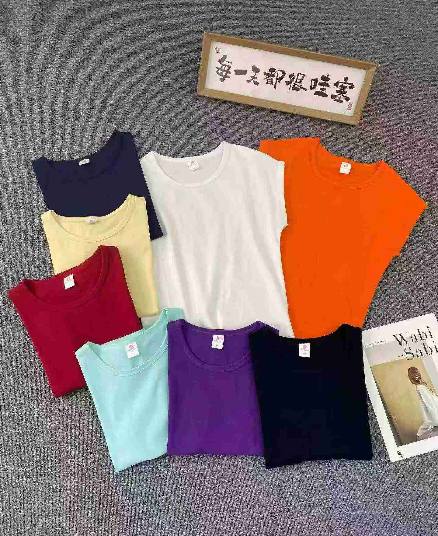 660 Buah Kaos Lengan Pendek Katun Wanita - Image 2