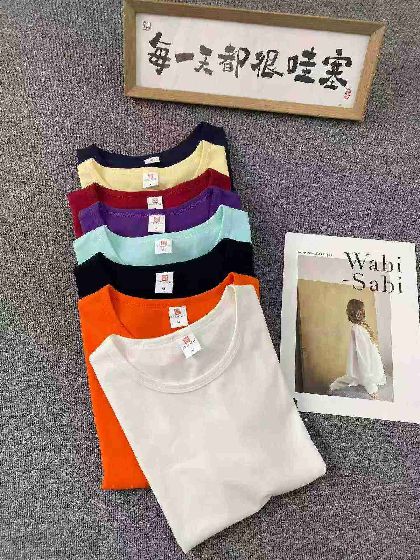 660 Buah Kaos Lengan Pendek Katun Wanita - Image 7
