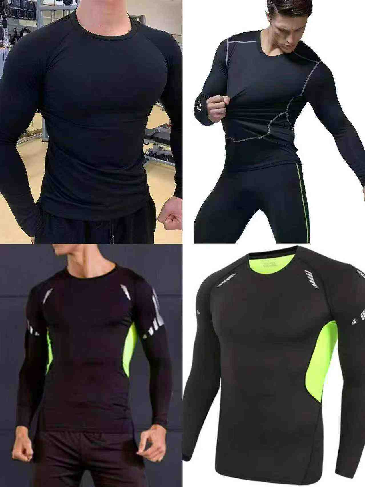 Baju-T Sukan Kecergasan Cepat Kering Lelaki, Jumlah Kuantiti: 2167 Keping - Image 8