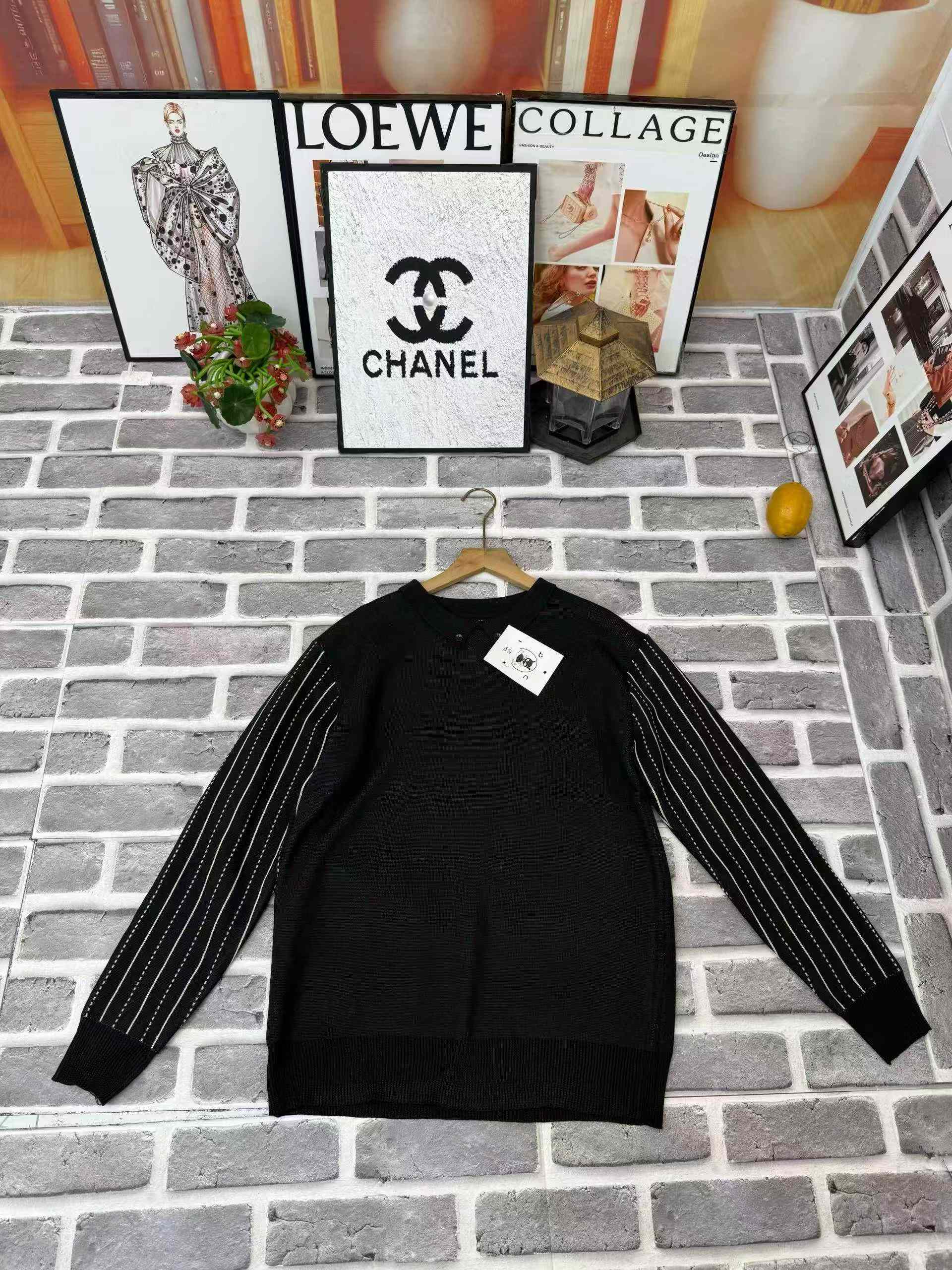 Nouveau Pull Tricoté Homme Rayé Faux 2-en-1 à Manches Longues, Col Polo, Tailles M-2XL, 310 Pièces - Image 5