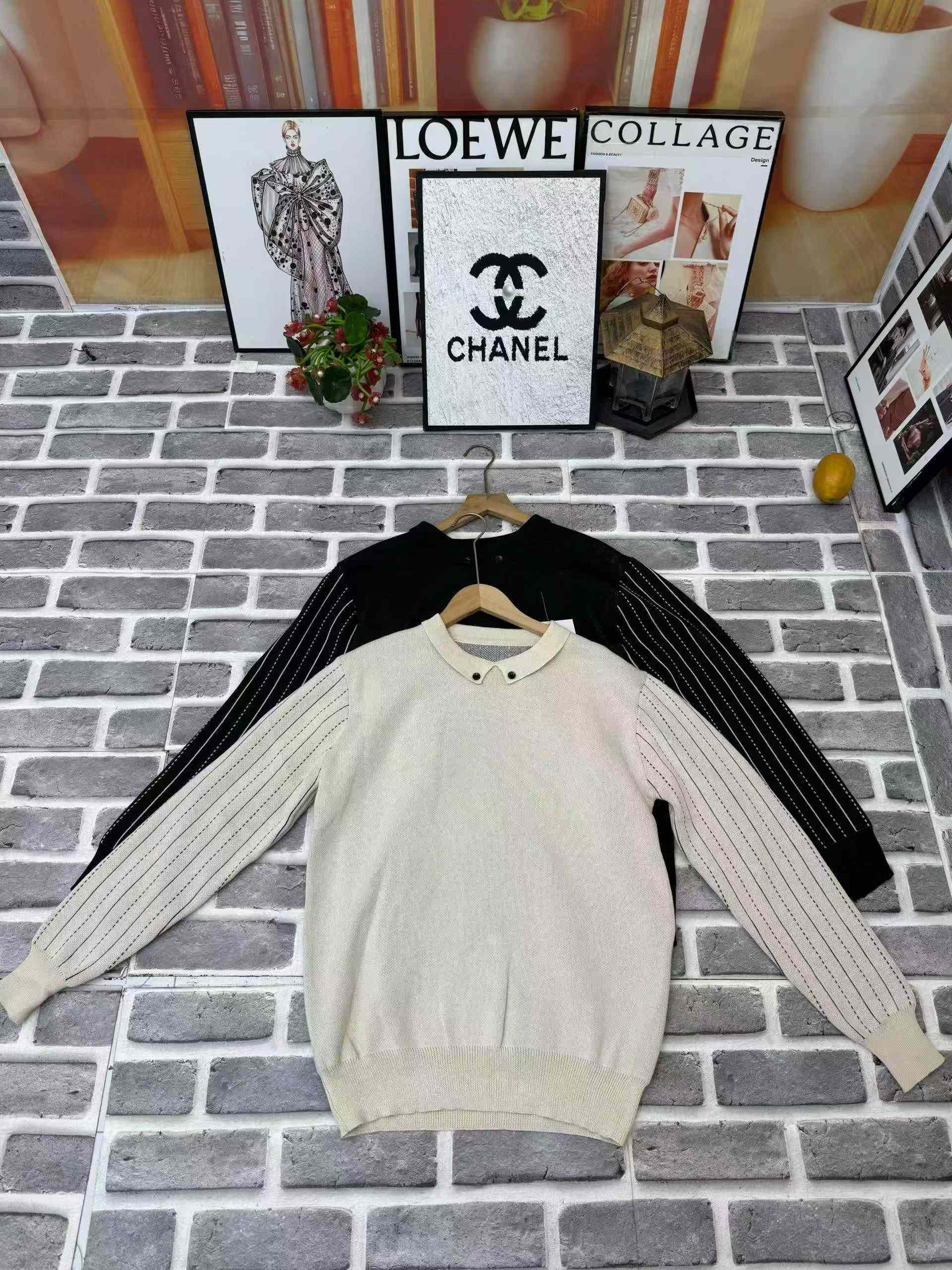 Nouveau Pull Tricoté Homme Rayé Faux 2-en-1 à Manches Longues, Col Polo, Tailles M-2XL, 310 Pièces - Image 7