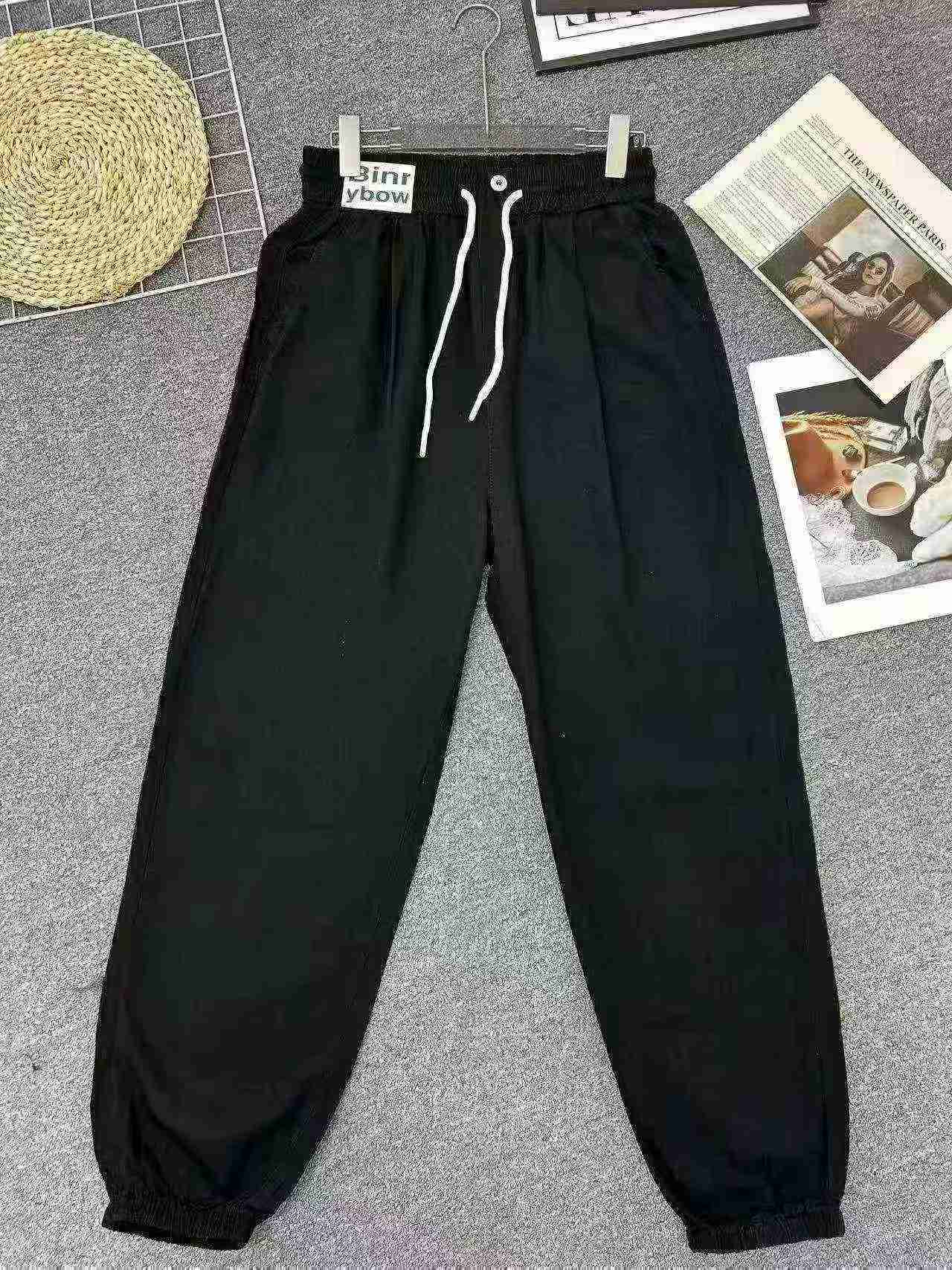 Celana Harem Denim Longgar Tencel Tipis Wanita, 531 Potong - Image 6