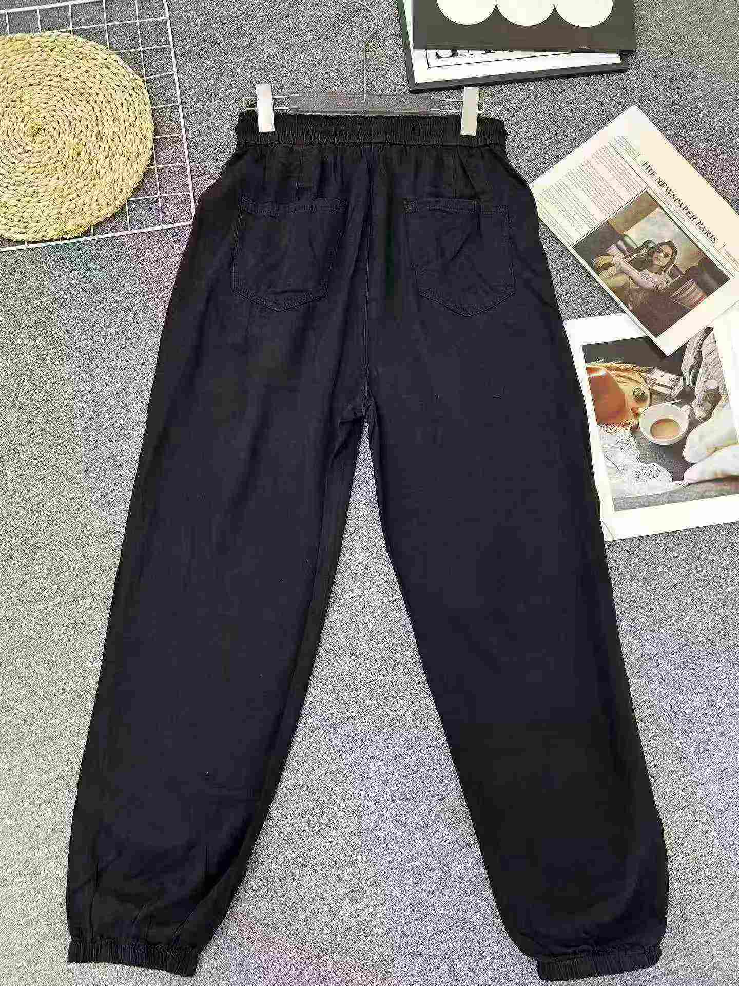 Celana Harem Denim Longgar Tencel Tipis Wanita, 531 Potong - Image 7