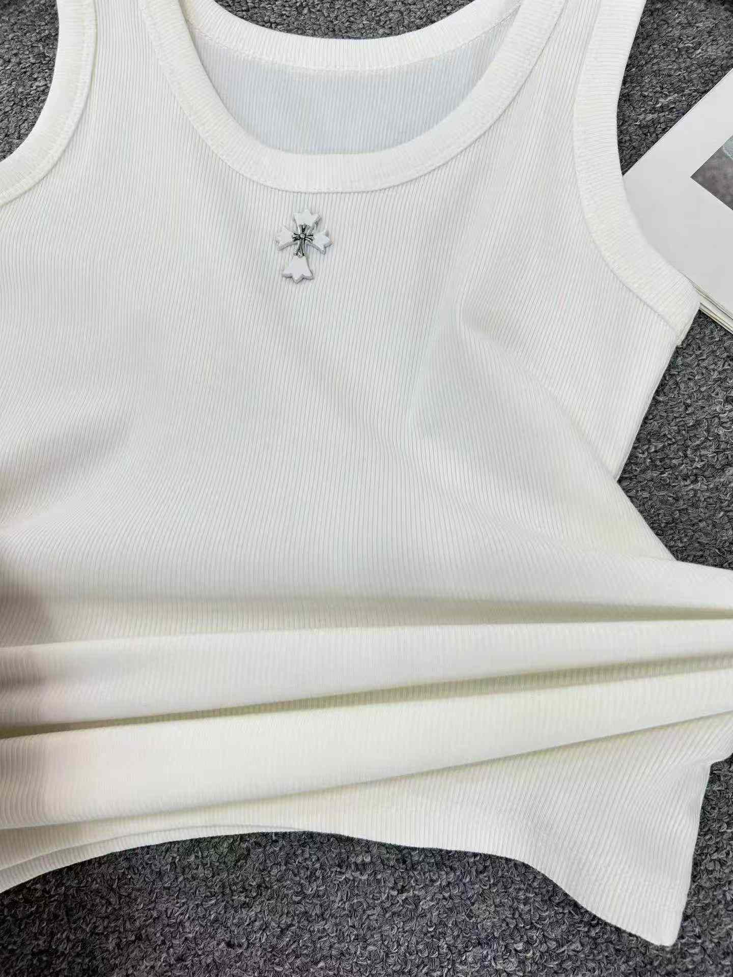 Nuevo top camiseta de tirantes sin espalda para mujer de estilo americano de verano, 380 piezas - Image 8