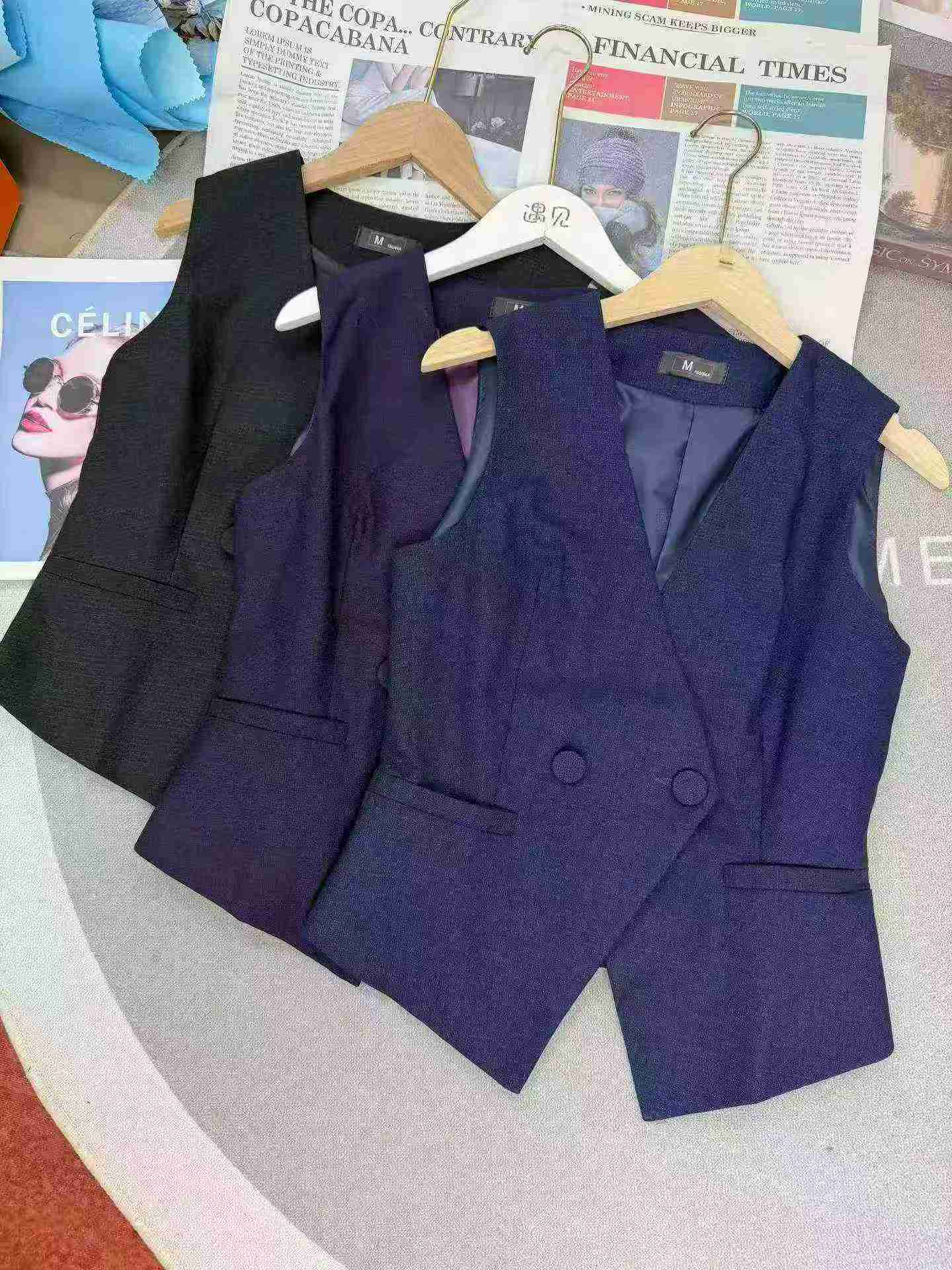 高品质女式背心，430件，3种颜色，尺码S-4XL，独立包装 - Image 4