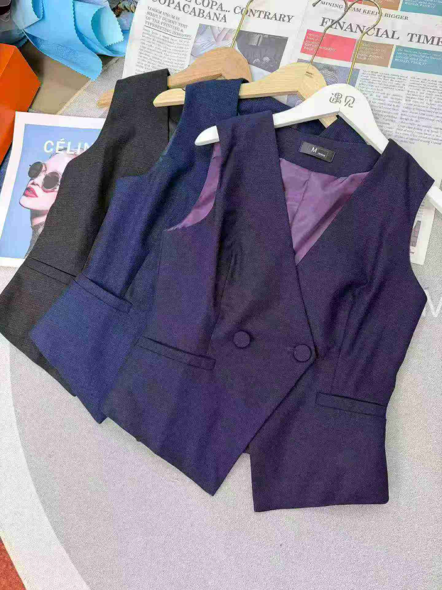 高品质女式背心，430件，3种颜色，尺码S-4XL，独立包装 - Image 6