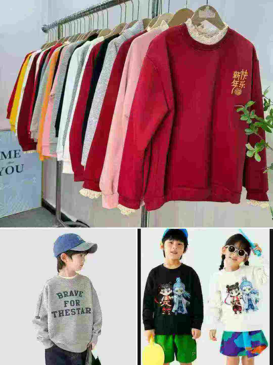 Unisex Kids Fleece Sweatshirts, Total Quantity 2801 Pieces - Image 8