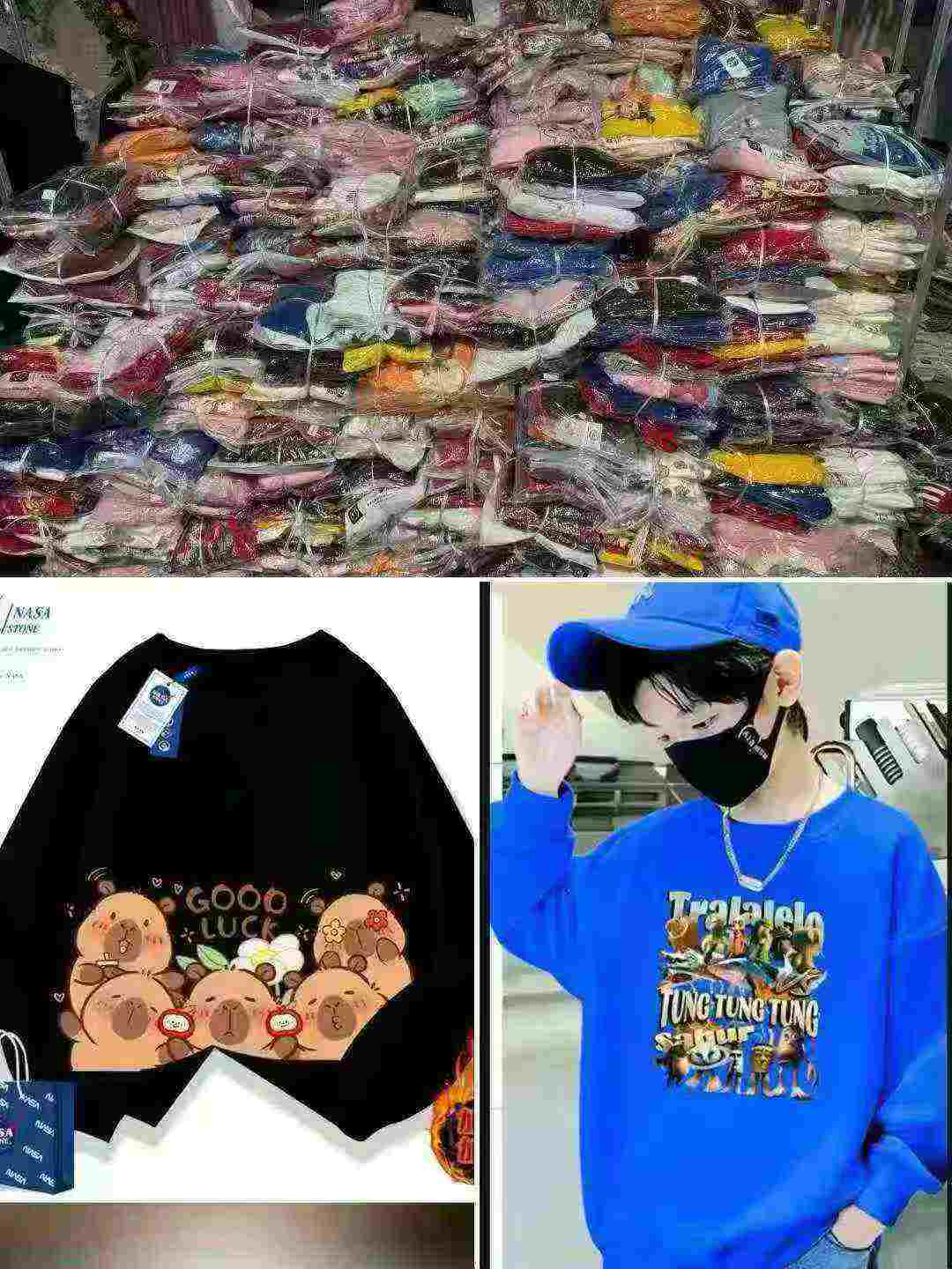 Unisex Kids Fleece Sweatshirts, Total Quantity 2801 Pieces - Image 9