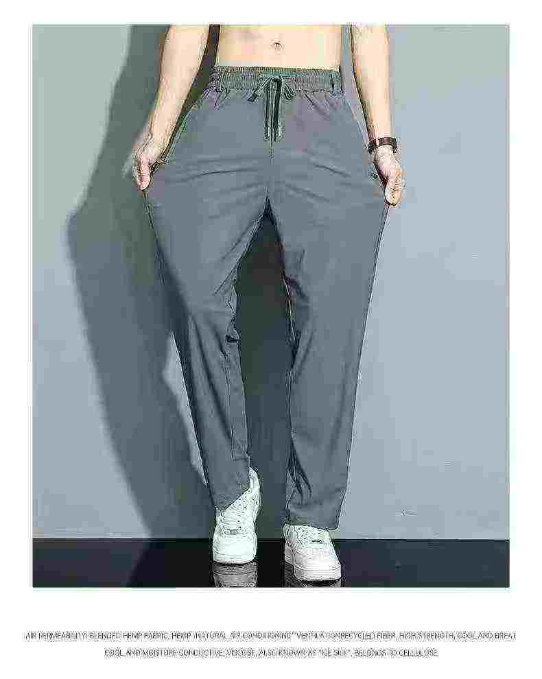 Men's Summer Thin Straight Casual Sports Long Pants 553 Pieces Individual Packaging - Image 3