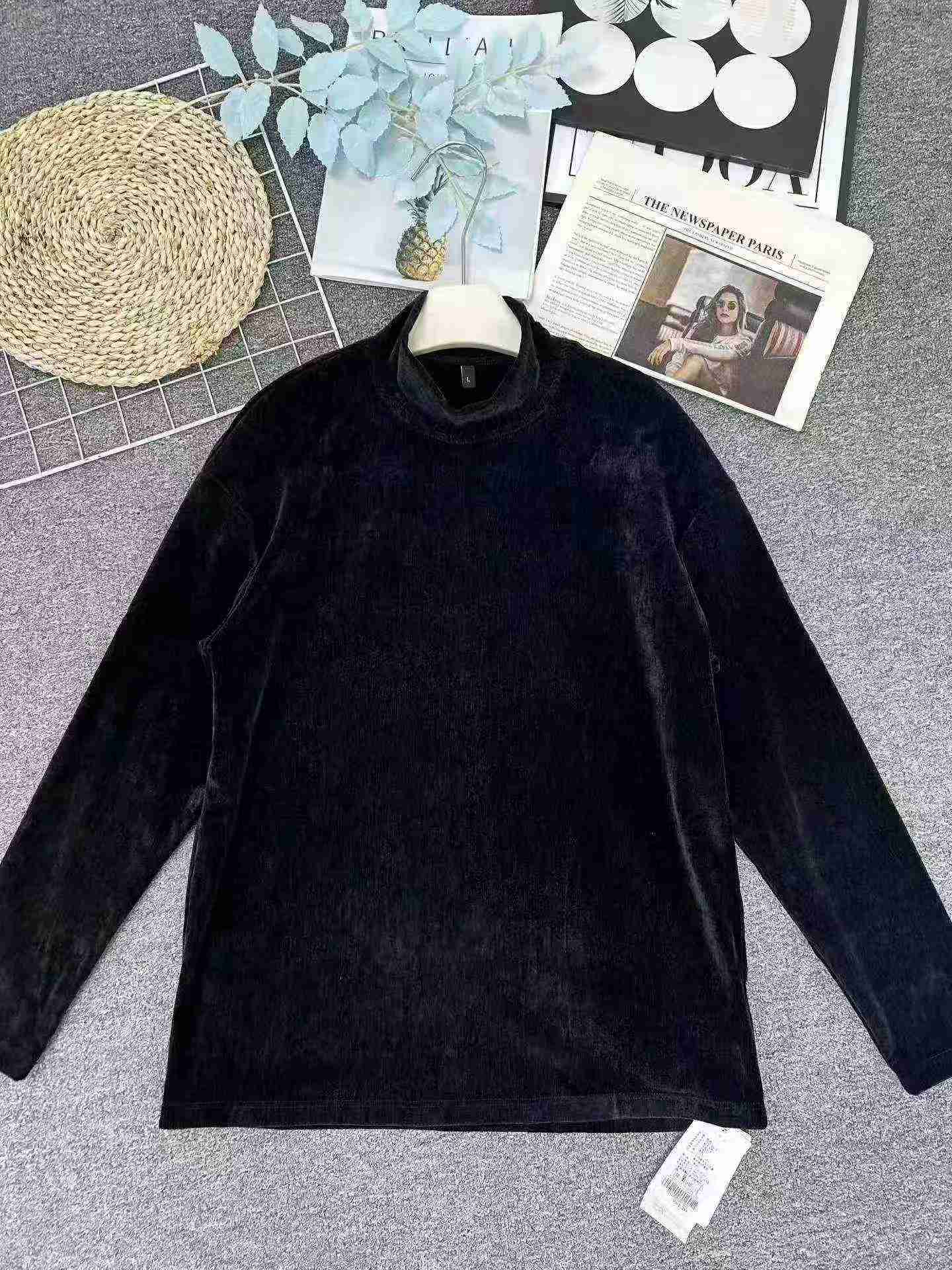 Męski gruby sweter z polaru szenilowego z półgolfem, łącznie 3069 sztuk - Image 7