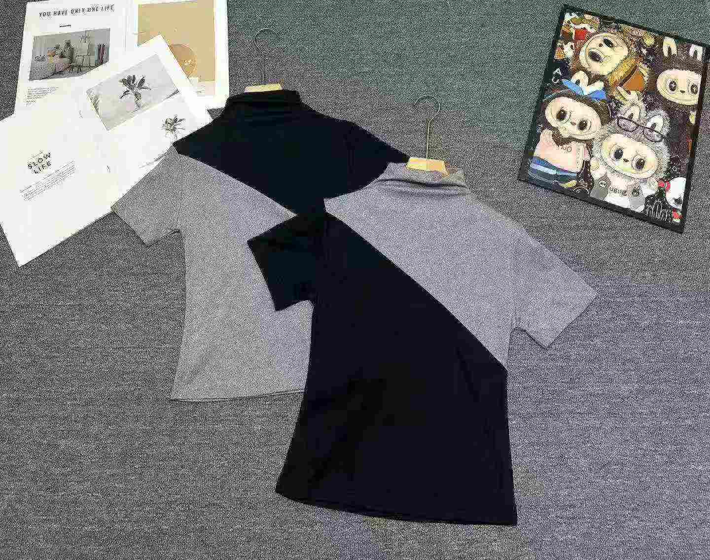 Around 800 Pcs High Quality Summer Colorblock Stretchy Tops - Image 7