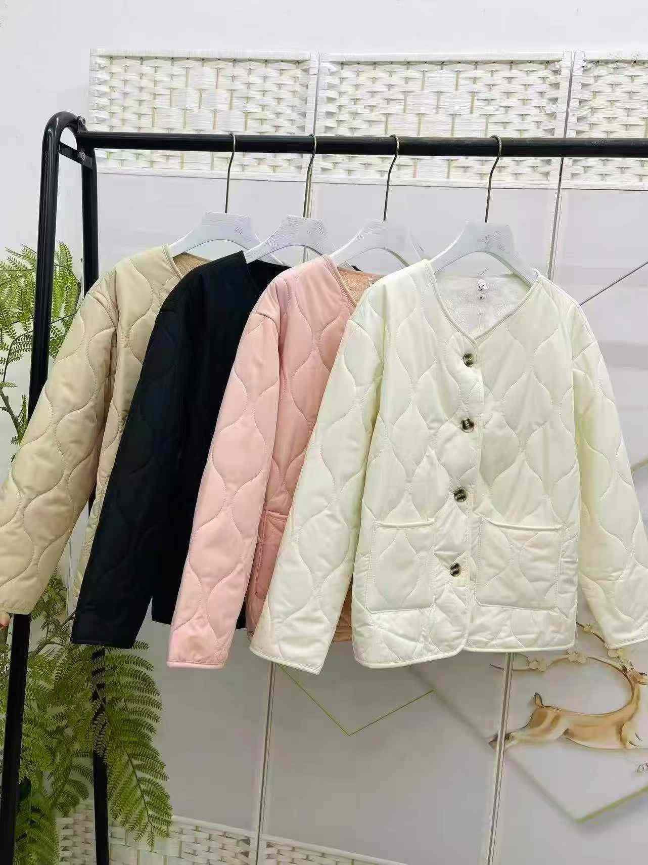 Mantel Berlapik Wanita Baharu Bergaya Mewah Ringan, Jumlah Keseluruhan 9600 Keping - Image 2