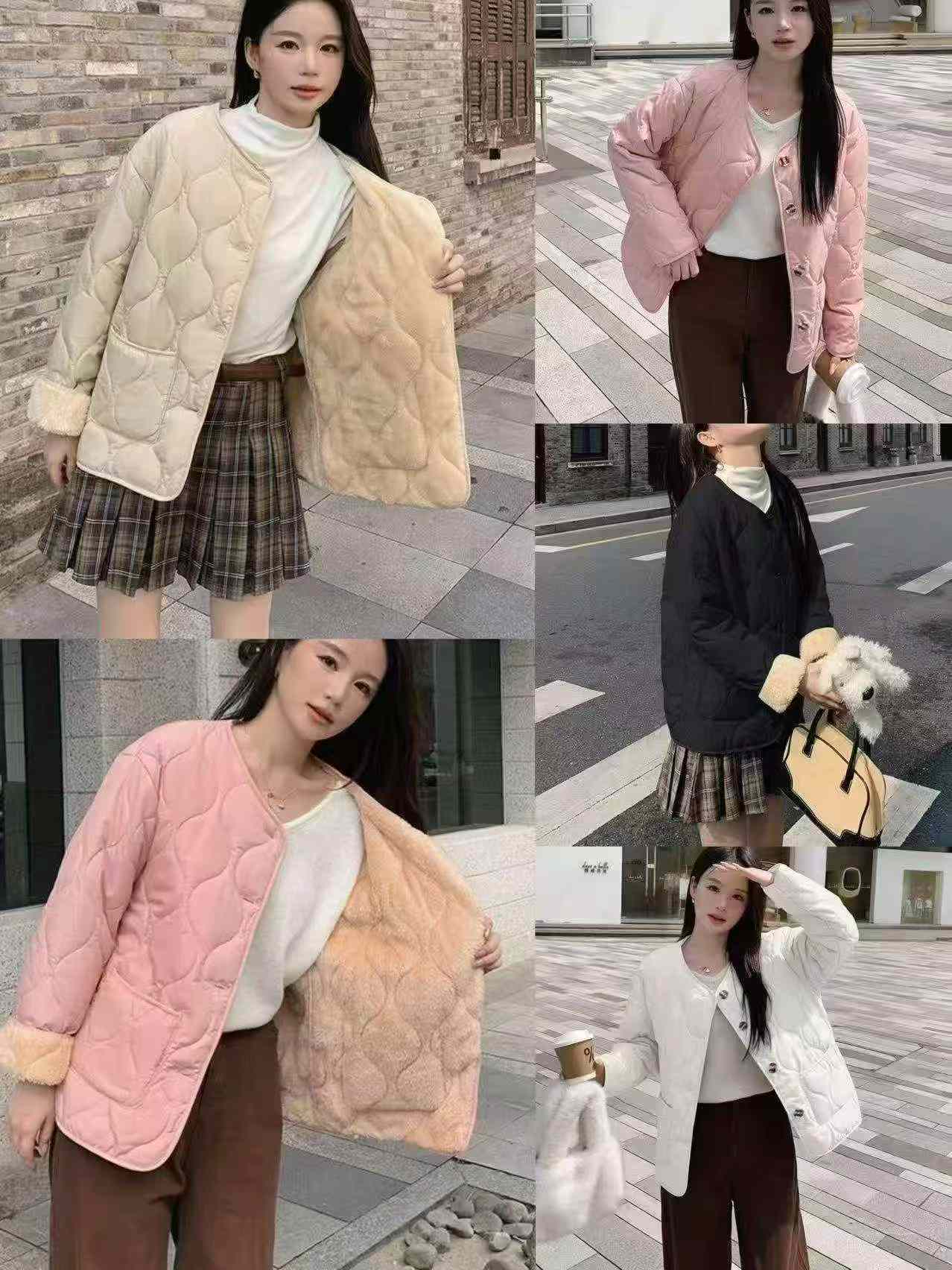 Mantel Berlapik Wanita Baharu Bergaya Mewah Ringan, Jumlah Keseluruhan 9600 Keping - Image 6