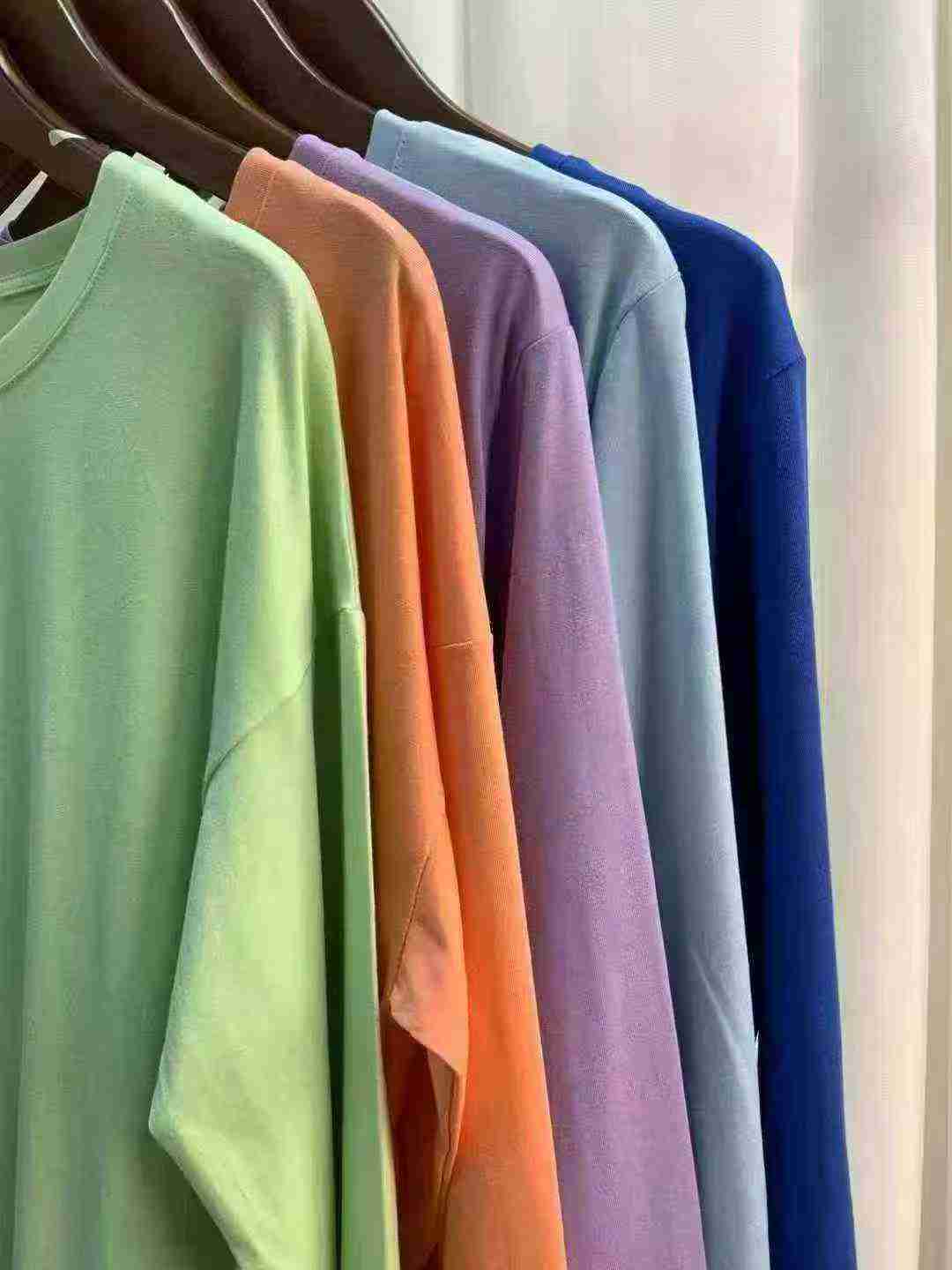 500pcs Autumn New Korean Style Bestie Set Loose Cotton Long Sleeve T-shirts - Image 7