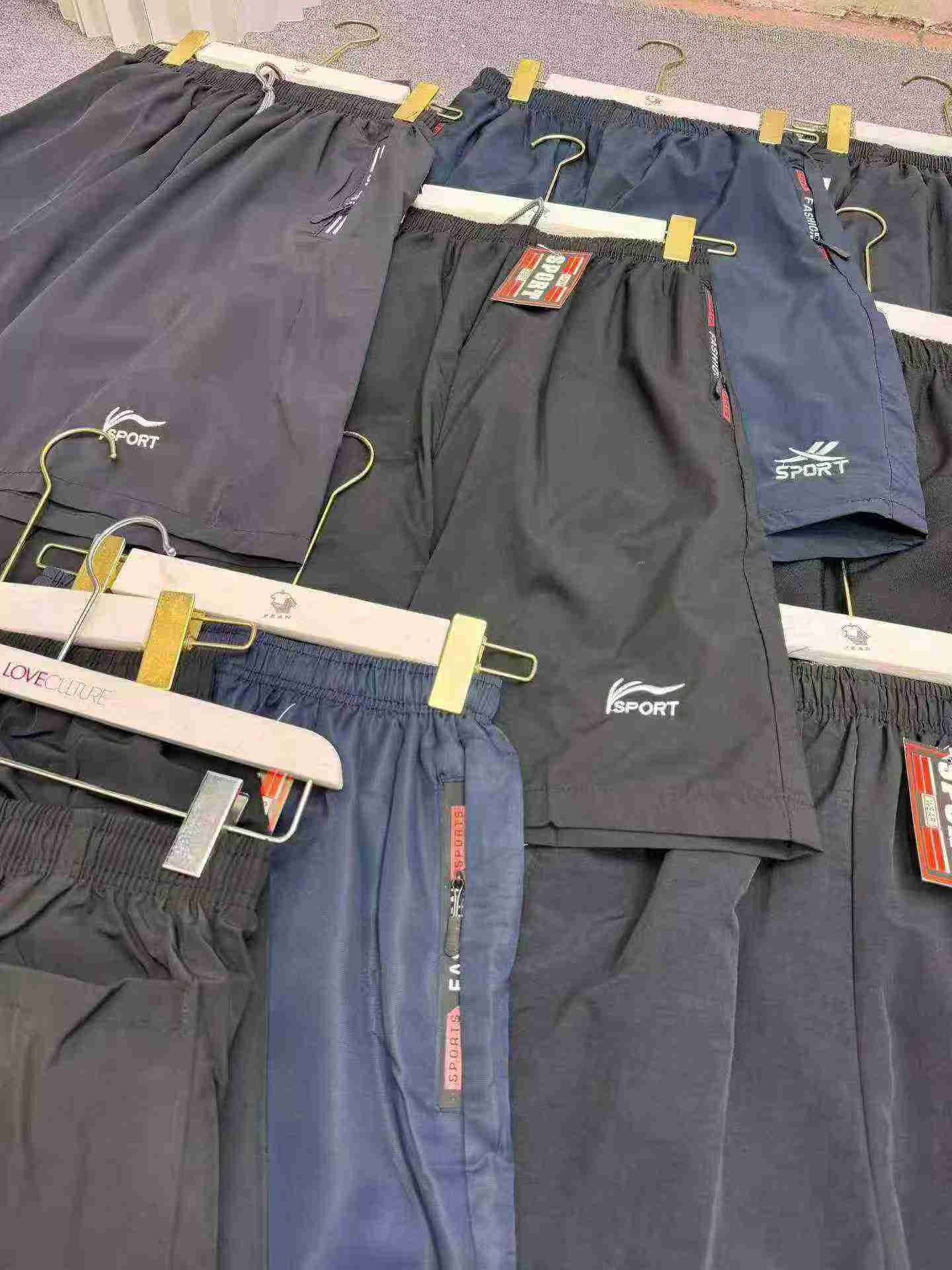 6740 Pieces Men's Summer Ice Silk Quick Dry Five-point Shorts - Image 6
