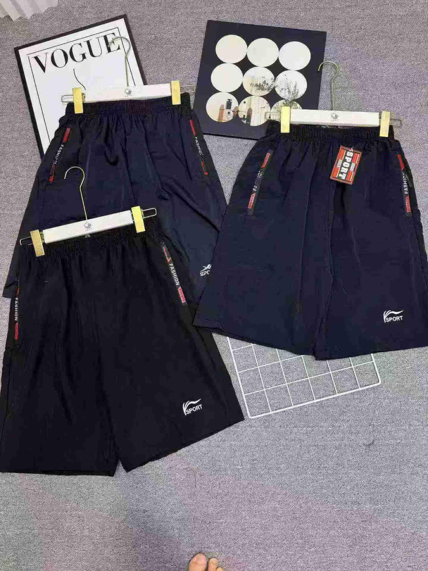 6740 Pieces Men's Summer Ice Silk Quick Dry Five-point Shorts - Image 7