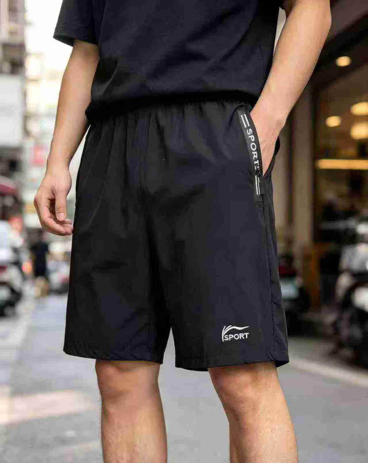 6740 Pieces Men's Summer Ice Silk Quick Dry Five-point Shorts - Image 8