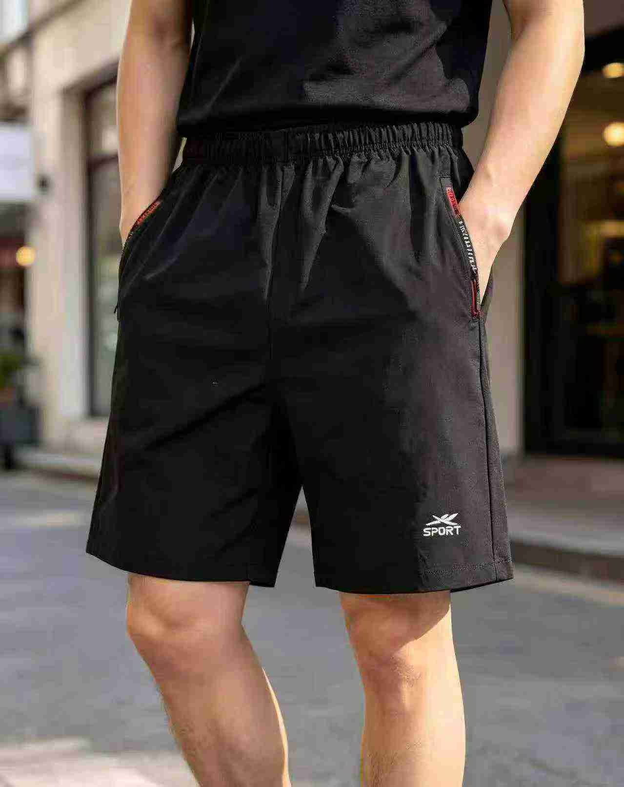 6740 Pieces Men's Summer Ice Silk Quick Dry Five-point Shorts - Image 9