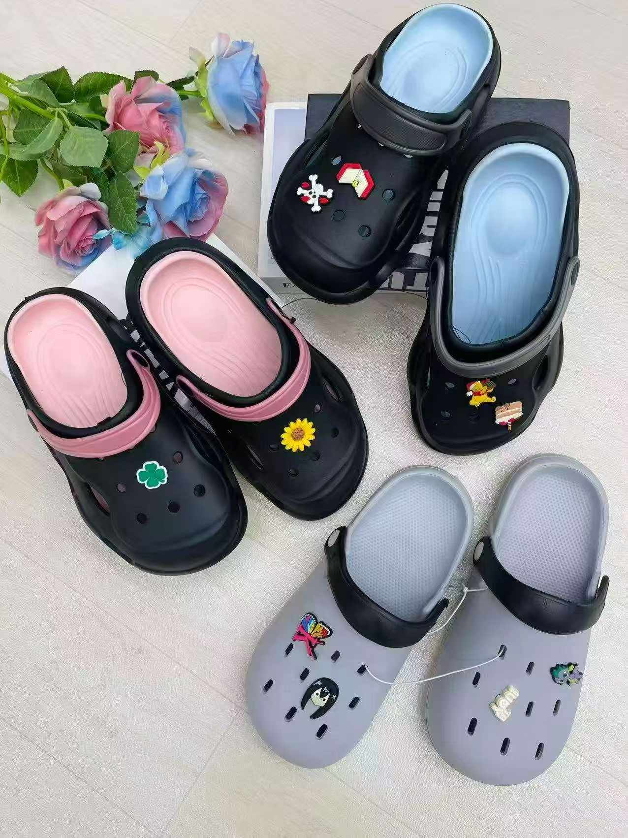 387 Pairs Clearance Clogs With Individual Packaging - Image 6