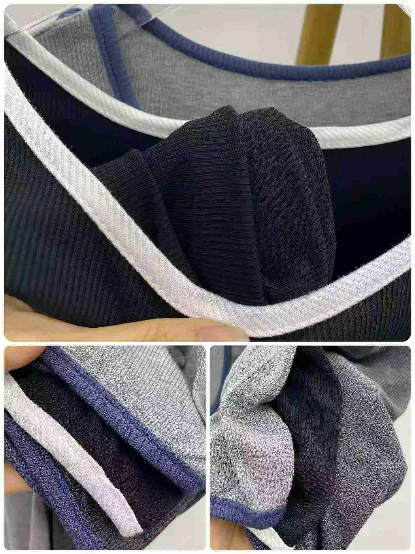 495 ชิ้น เสื้อยืดแขนสั้นสีพื้นดีไซน์เรียบง่าย ใช้งานได้หลากหลาย - Image 8