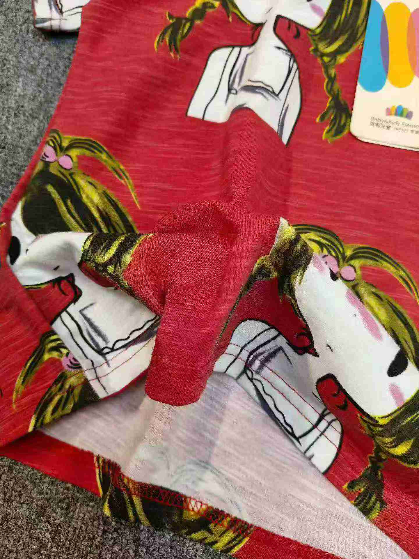 426 Pcs Beike Element Girls Summer Cartoon Cotton Short Sleeve T-Shirts - Image 8