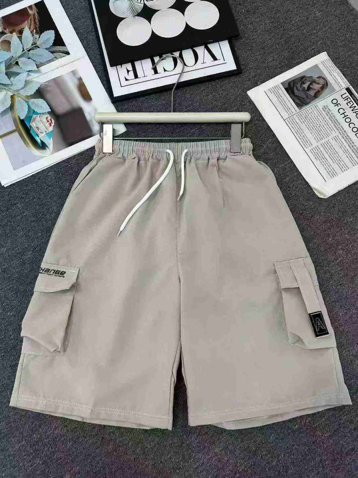Men's Summer Casual Big Pocket Cargo Shorts Loose Plus Size Quick Dry 2067 Pieces - Image 7