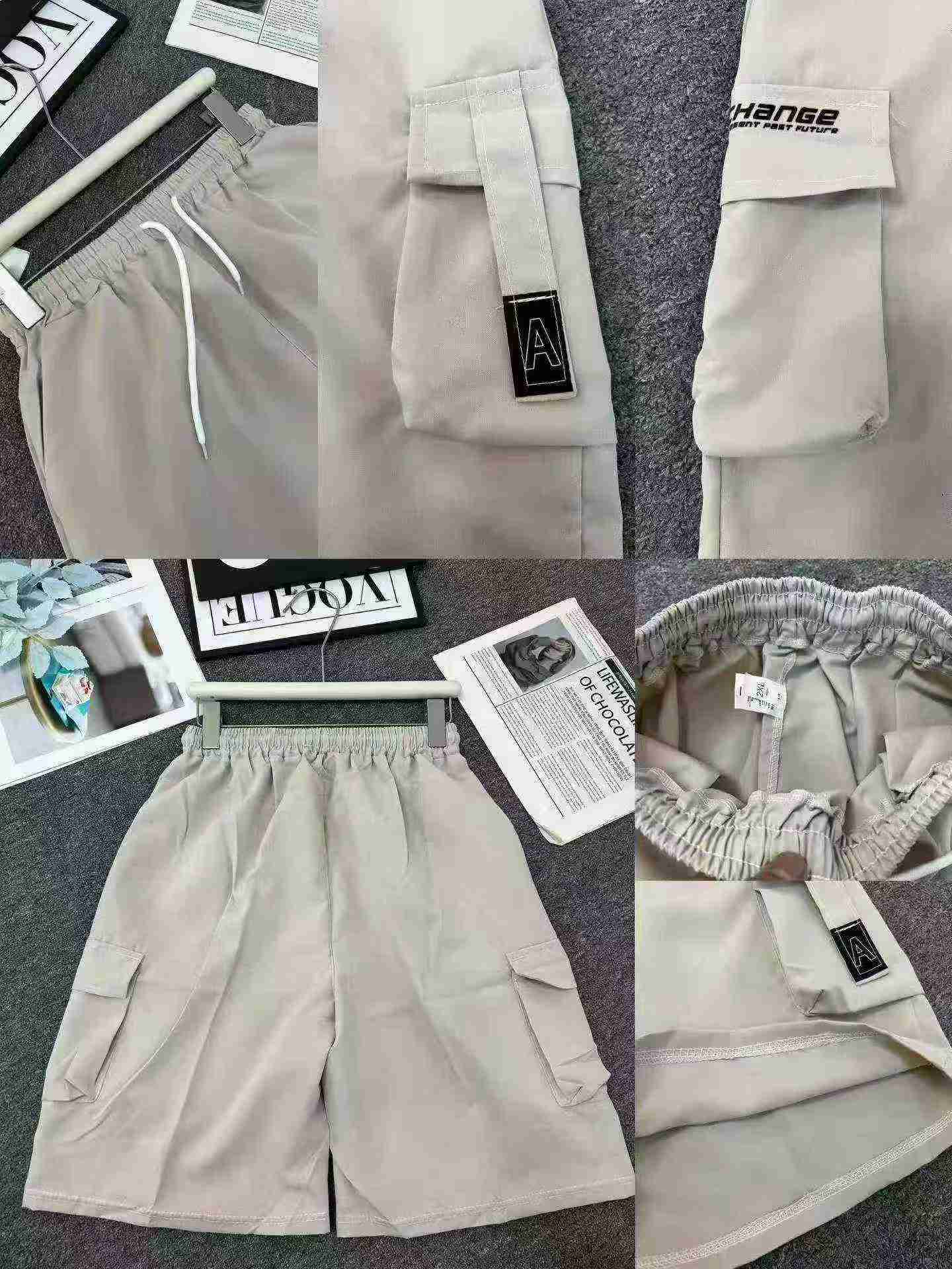Men's Summer Casual Big Pocket Cargo Shorts Loose Plus Size Quick Dry 2067 Pieces - Image 9