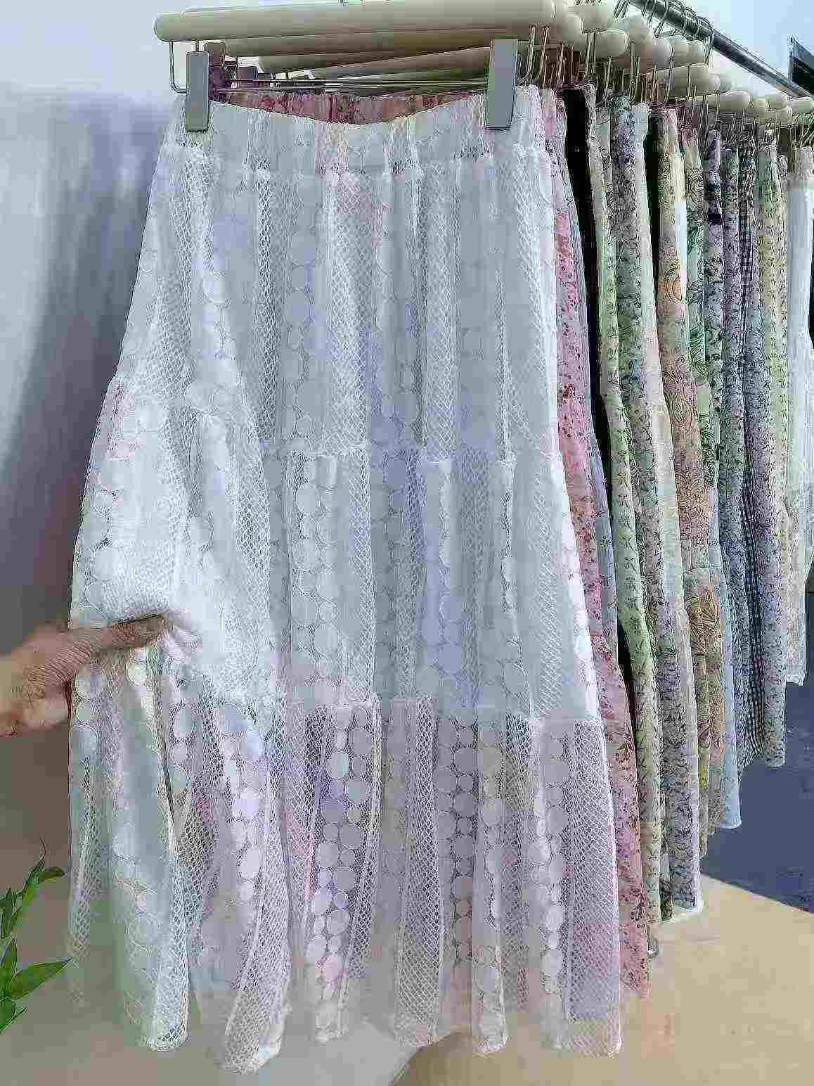 Brand New Stock Lot 1200pcs Women's Chiffon Floral Skirts - Image 5
