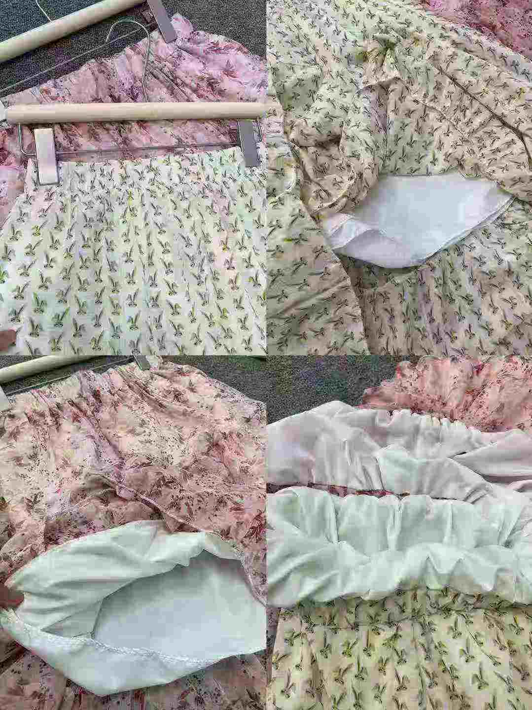 Brand New Stock Lot 1200pcs Women's Chiffon Floral Skirts - Image 9