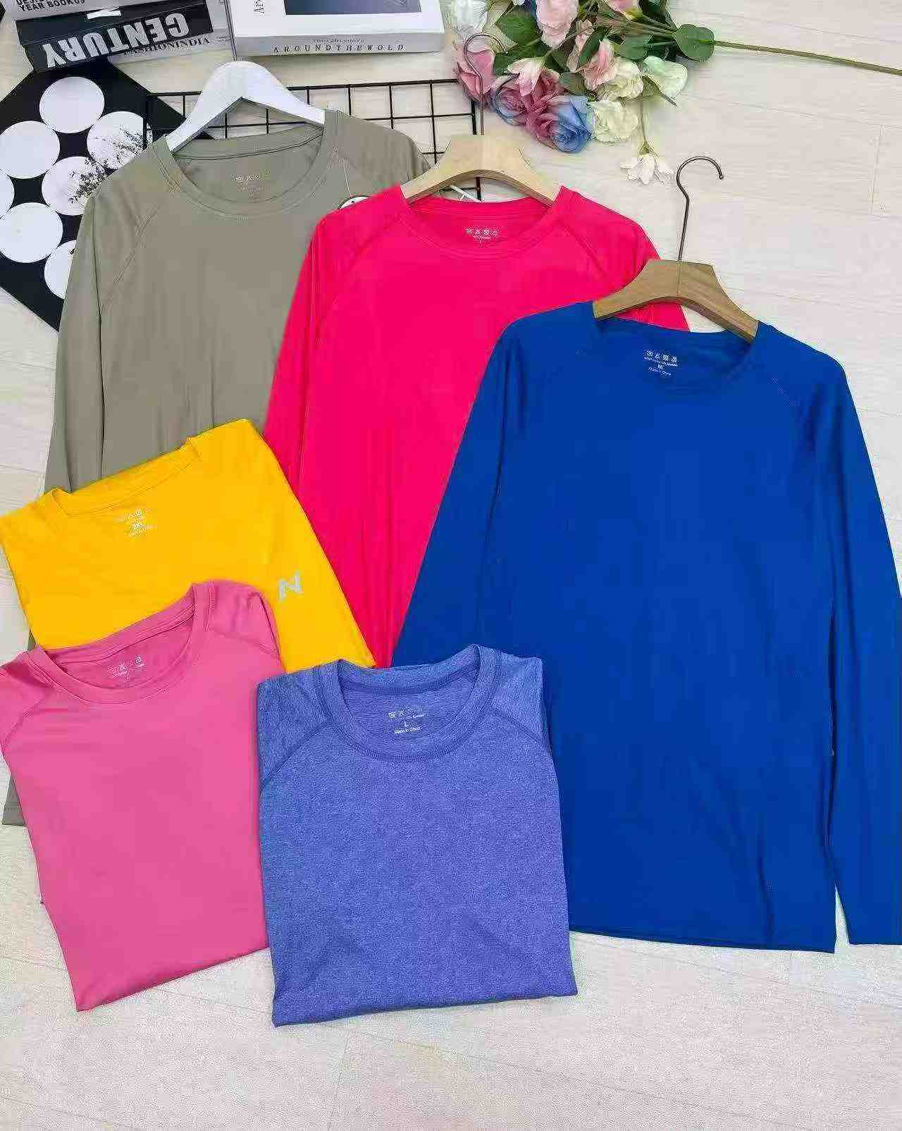 Clearance 3300 Pcs Breathable Quick Dry Sports Yoga Long & Short Sleeve Tops - Image 5