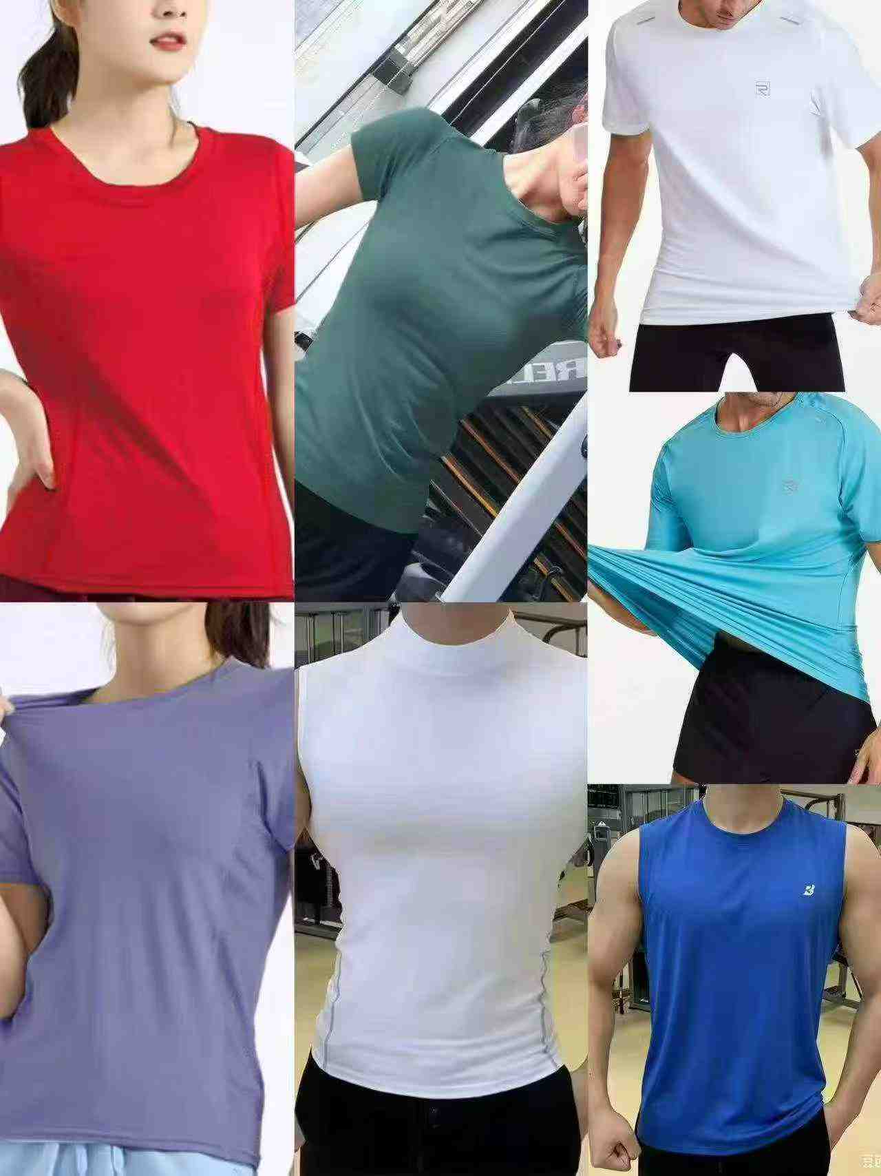 Clearance 3300 Pcs Breathable Quick Dry Sports Yoga Long & Short Sleeve Tops - Image 9