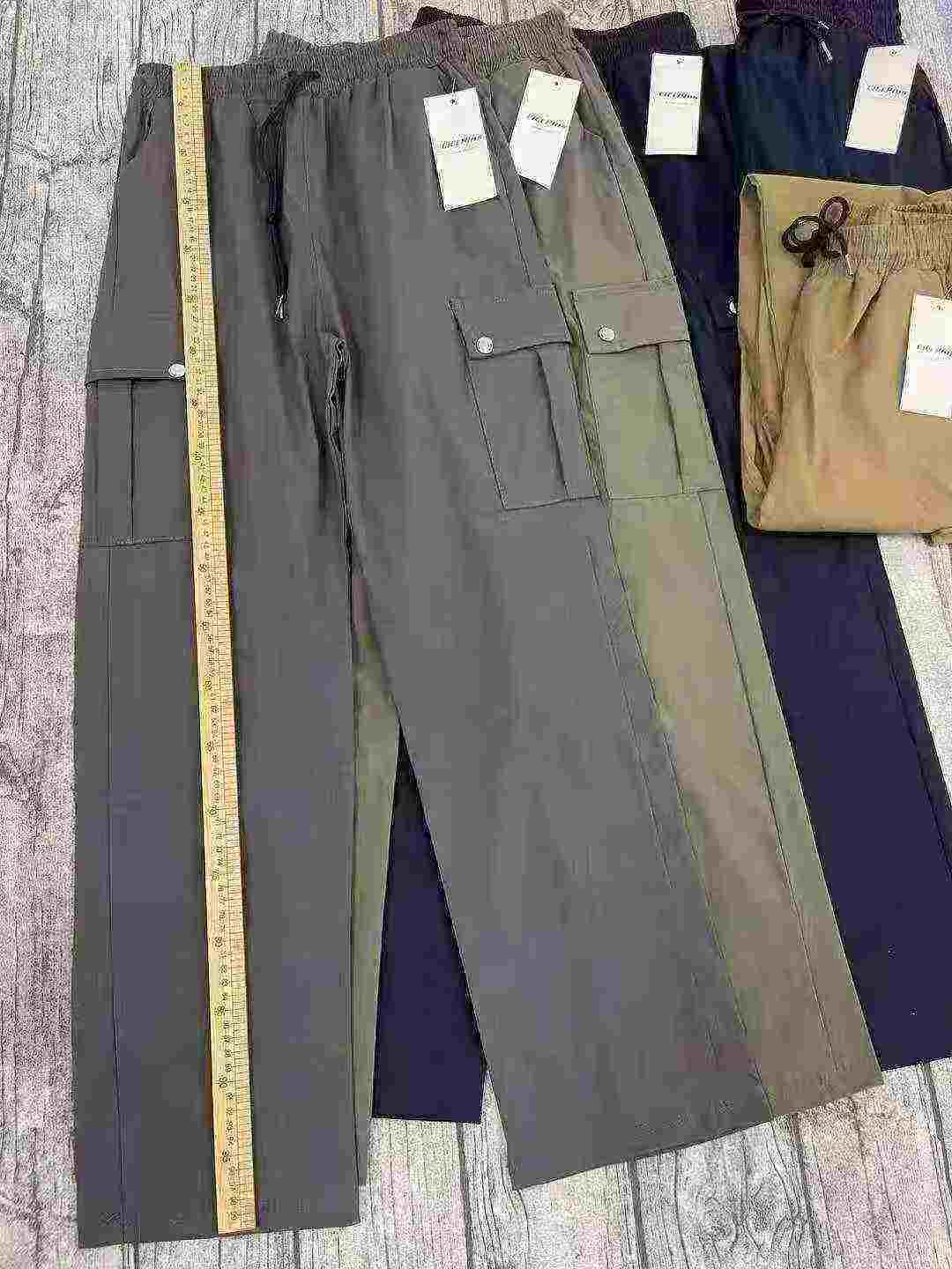 1800件男女通用美式薄款休闲工装裤 - Image 4