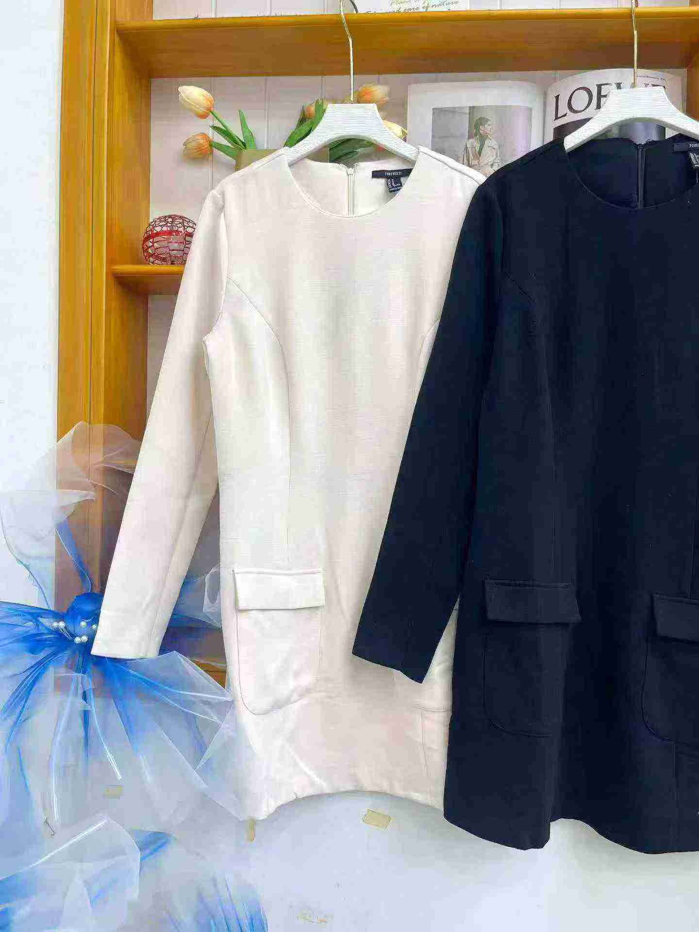 Vestido elegante de corte entallado de estilo francés de moda, tallas S a L, aproximadamente 300 unidades, embalaje individual - Image 4