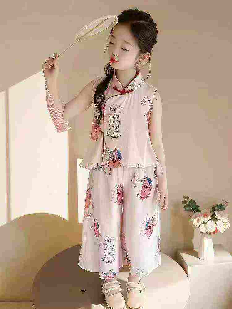 434 Conjuntos de Ropa de Nuevo Estilo Chino para Niños Mayores - Image 6