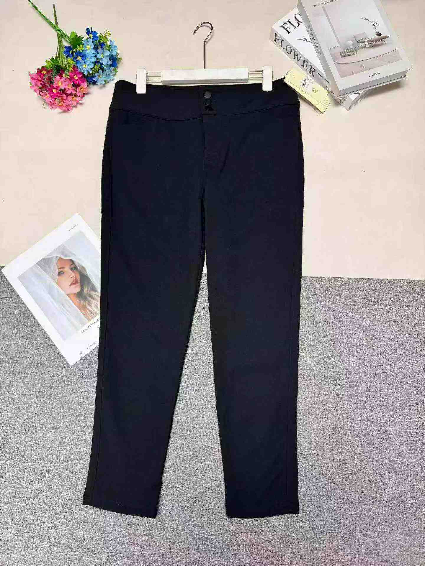 560 Keping Seluar Pensel Kasual Berlapik Fleece Wanita Saiz S-XXL - Image 2
