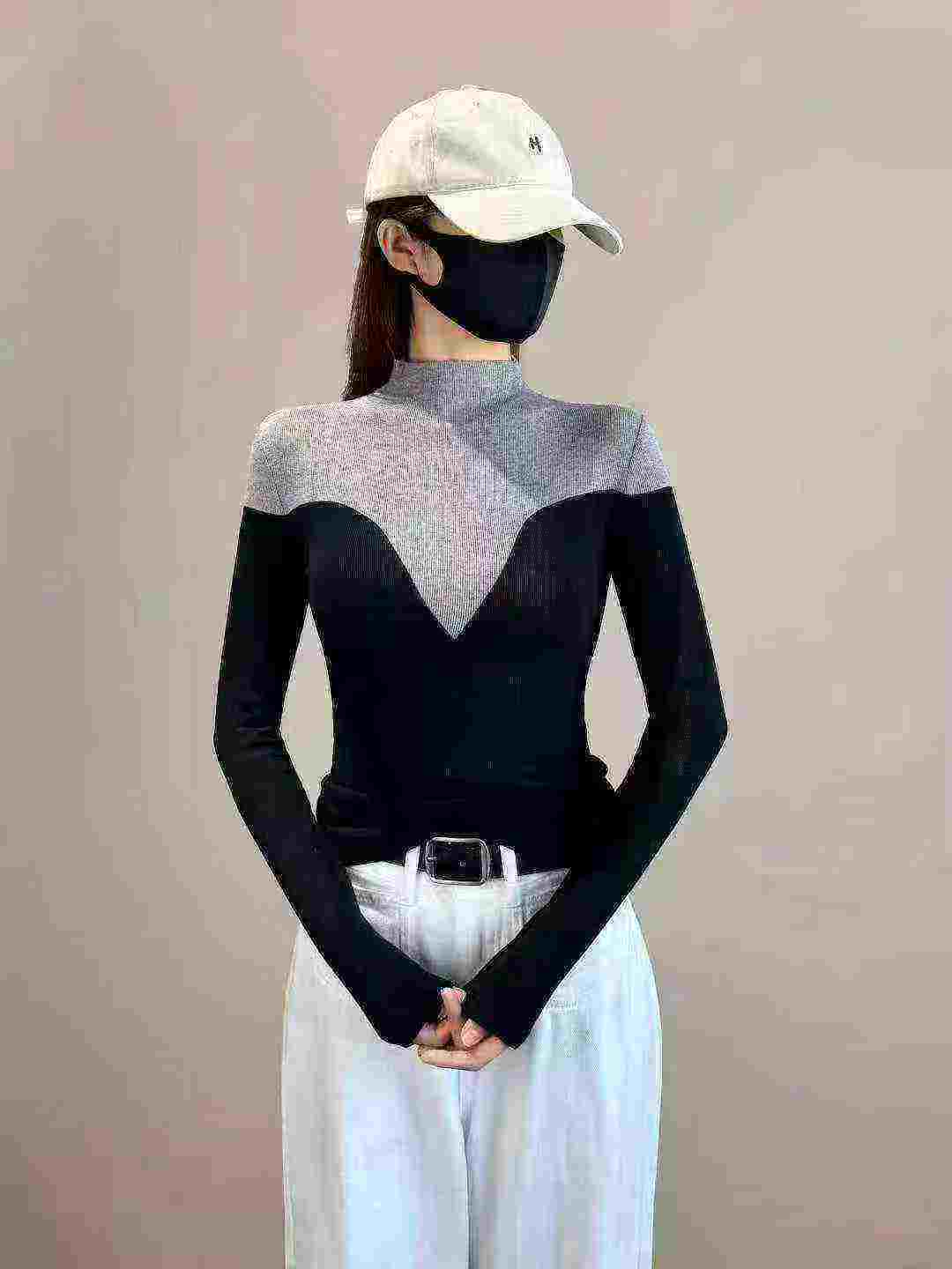 Takriban vipande 350 vya vesti za juu za msingi za joto za fleece zenye muundo wa sehemu za rangi tofauti, za hali ya juu, za msimu wa vuli na baridi - Image 3