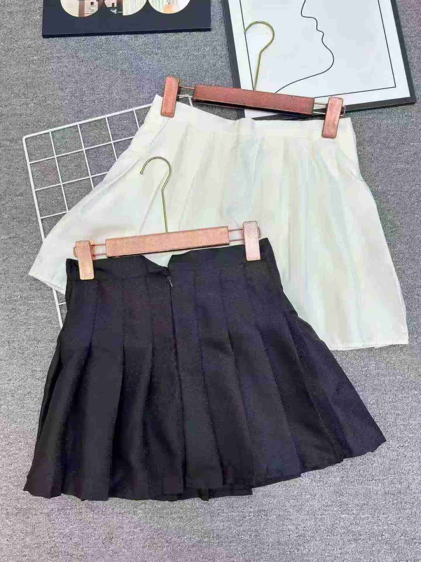 1630 PCS Women's Summer High Waist A-line Pleated Mini Skirts S-XL - Image 4