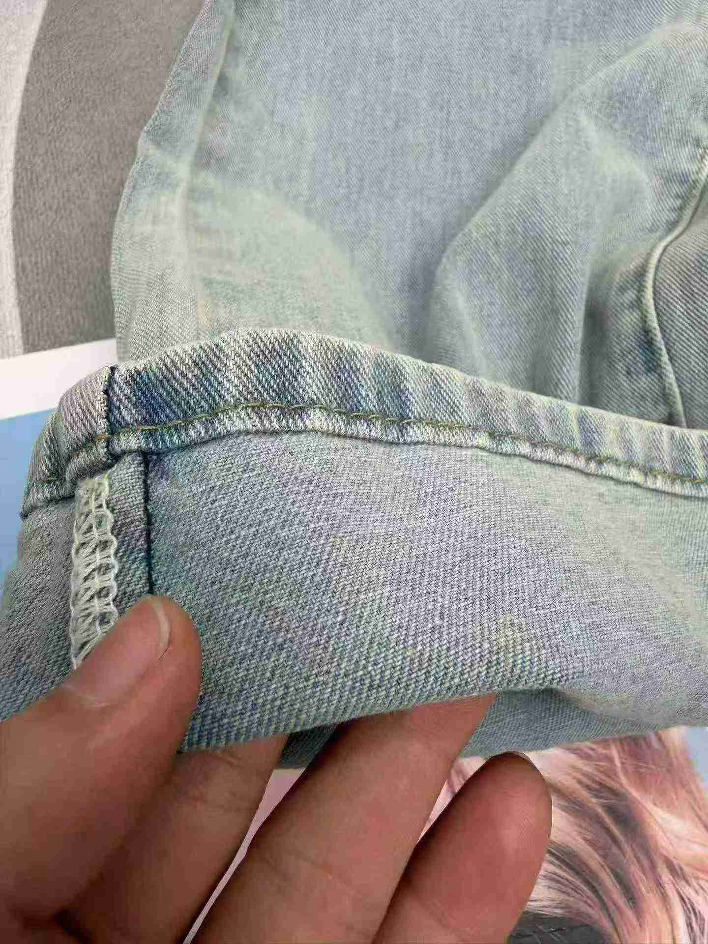 Yangi trenddagi keng oyoqli ayol jinsi shimlari, 2000 dona, S-2XL, yagona rang, alohida qadoqlash - Image 9
