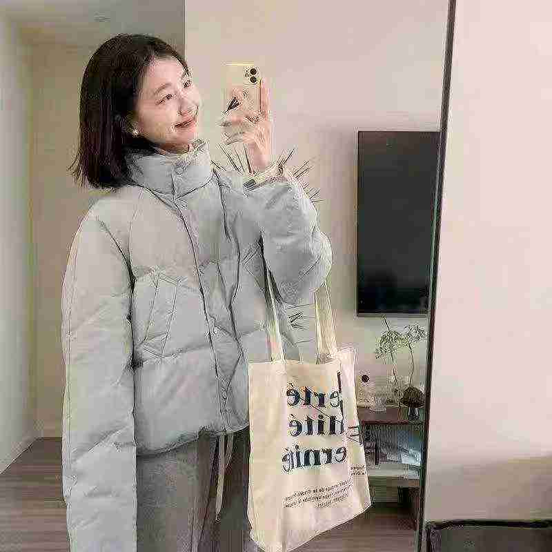 5701 Pcs Women's Short Hooded Loose Winter Padded Coat - Image 2