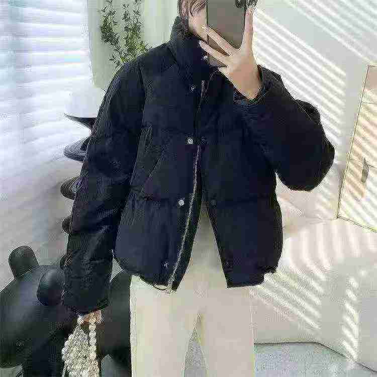 5701 Pcs Women's Short Hooded Loose Winter Padded Coat - Image 4