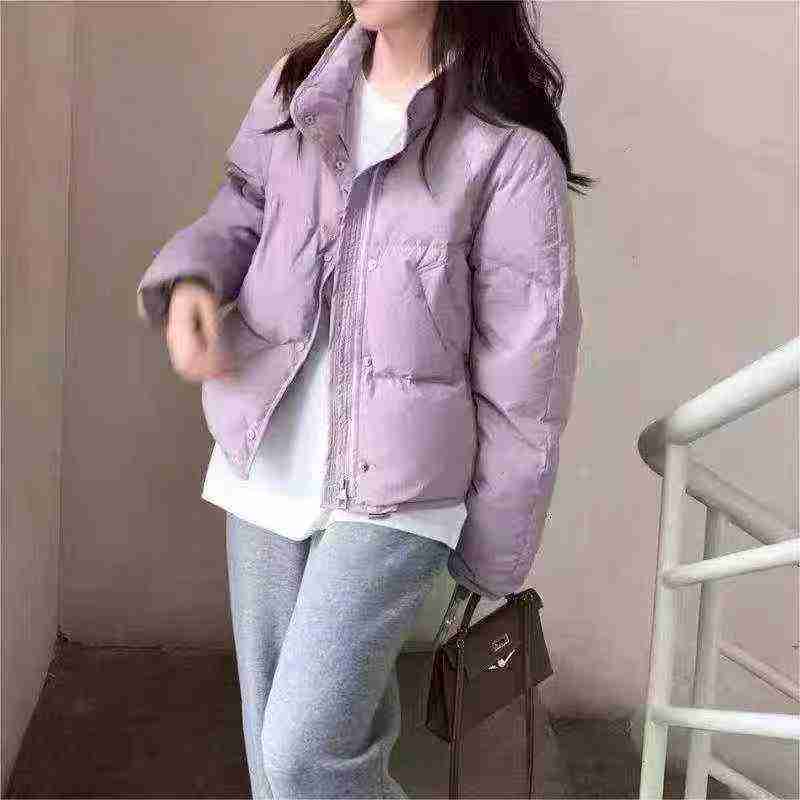 5701 Pcs Women's Short Hooded Loose Winter Padded Coat - Image 5