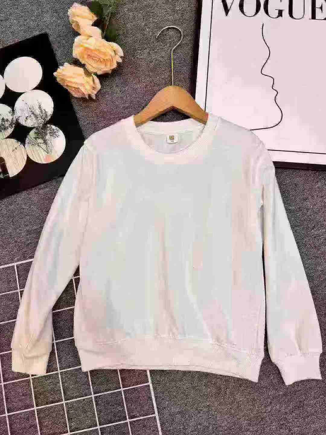 2174 Pieces Solid Plain Cotton Kids Sweatshirts - Image 3