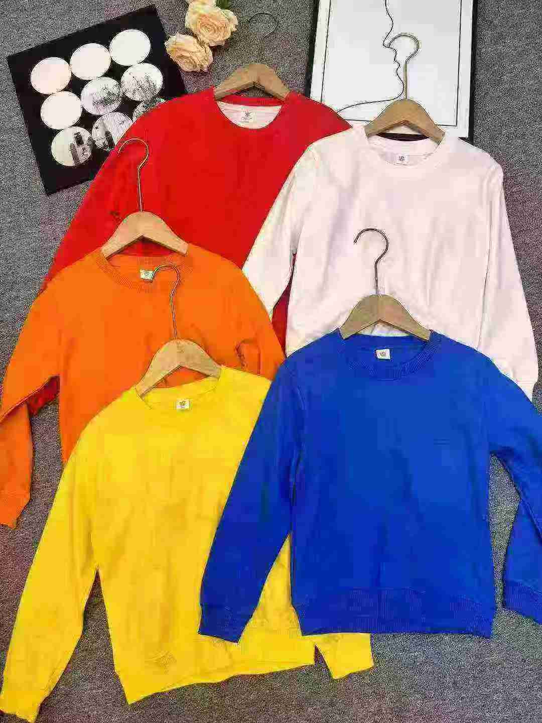 2174 Pieces Solid Plain Cotton Kids Sweatshirts - Image 6