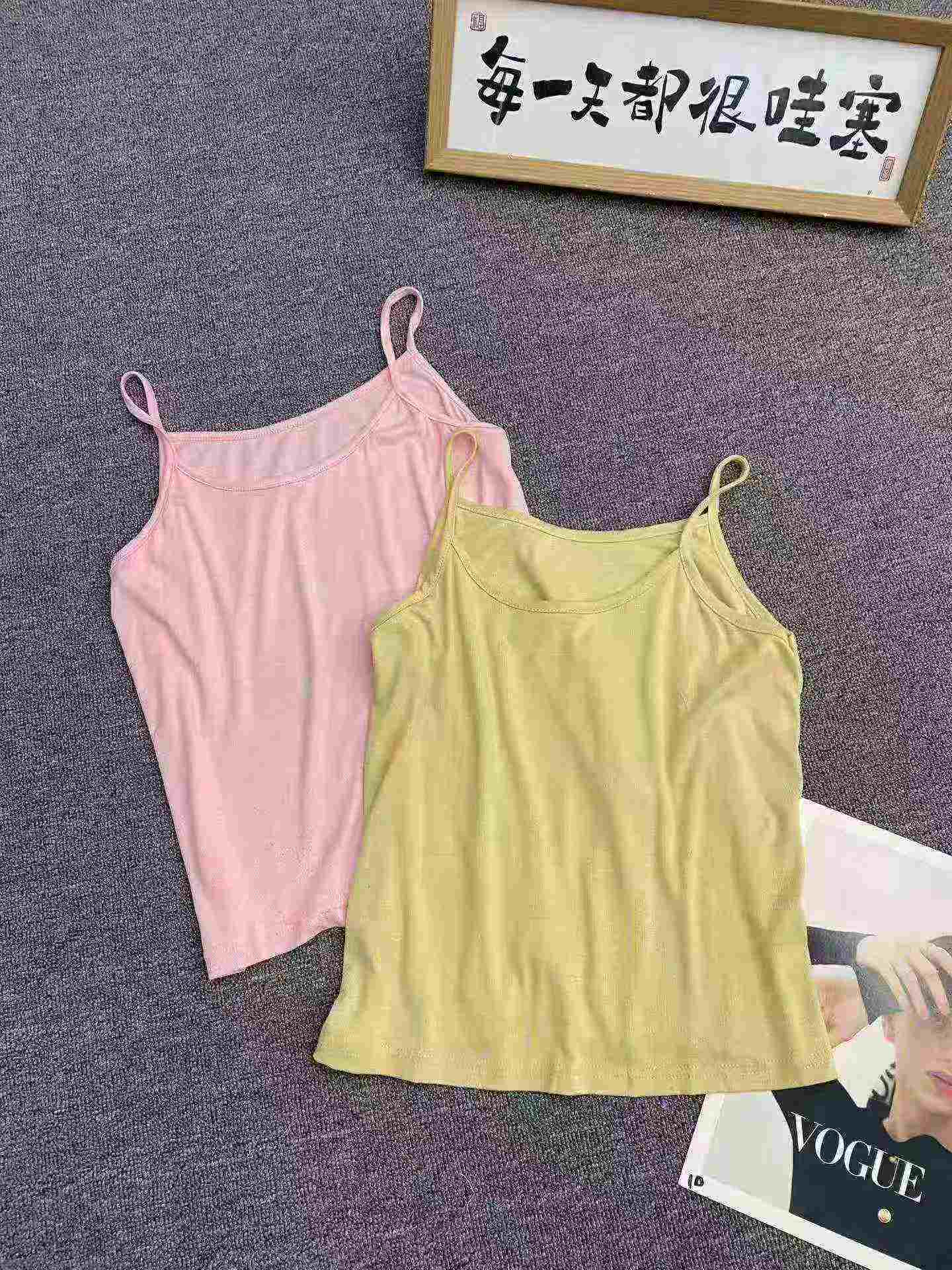 2203 Pcs Soft Stretchy Camisole Tank Tops - Image 2