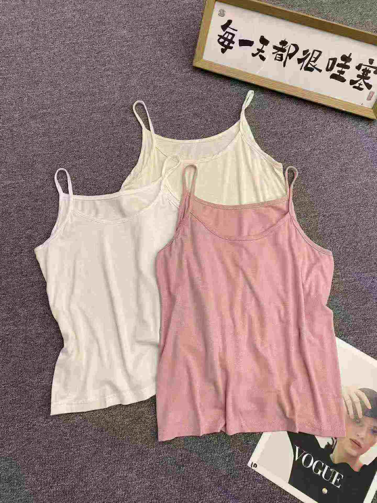 2203 Pcs Soft Stretchy Camisole Tank Tops - Image 3