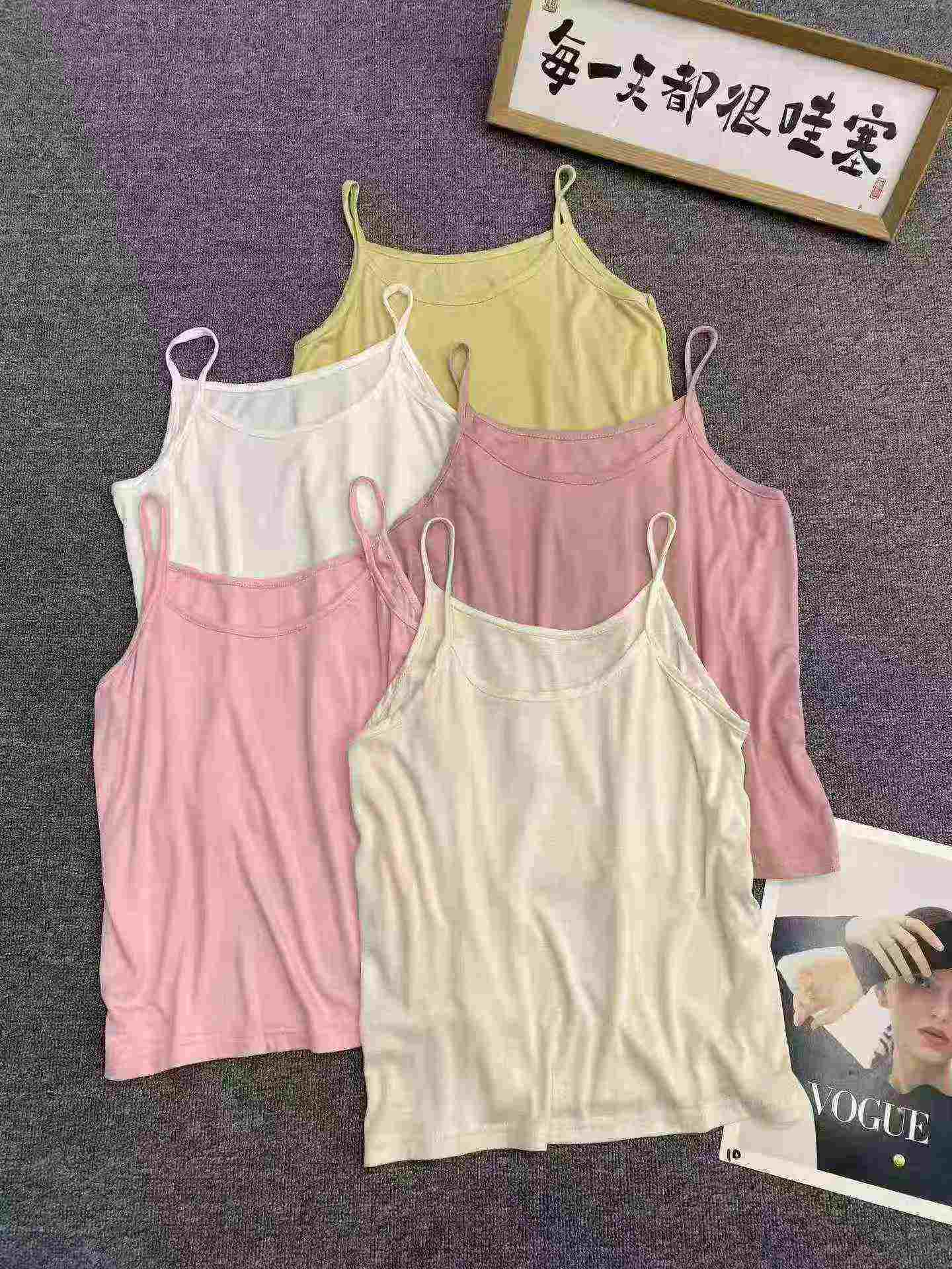 2203 Pcs Soft Stretchy Camisole Tank Tops - Image 4
