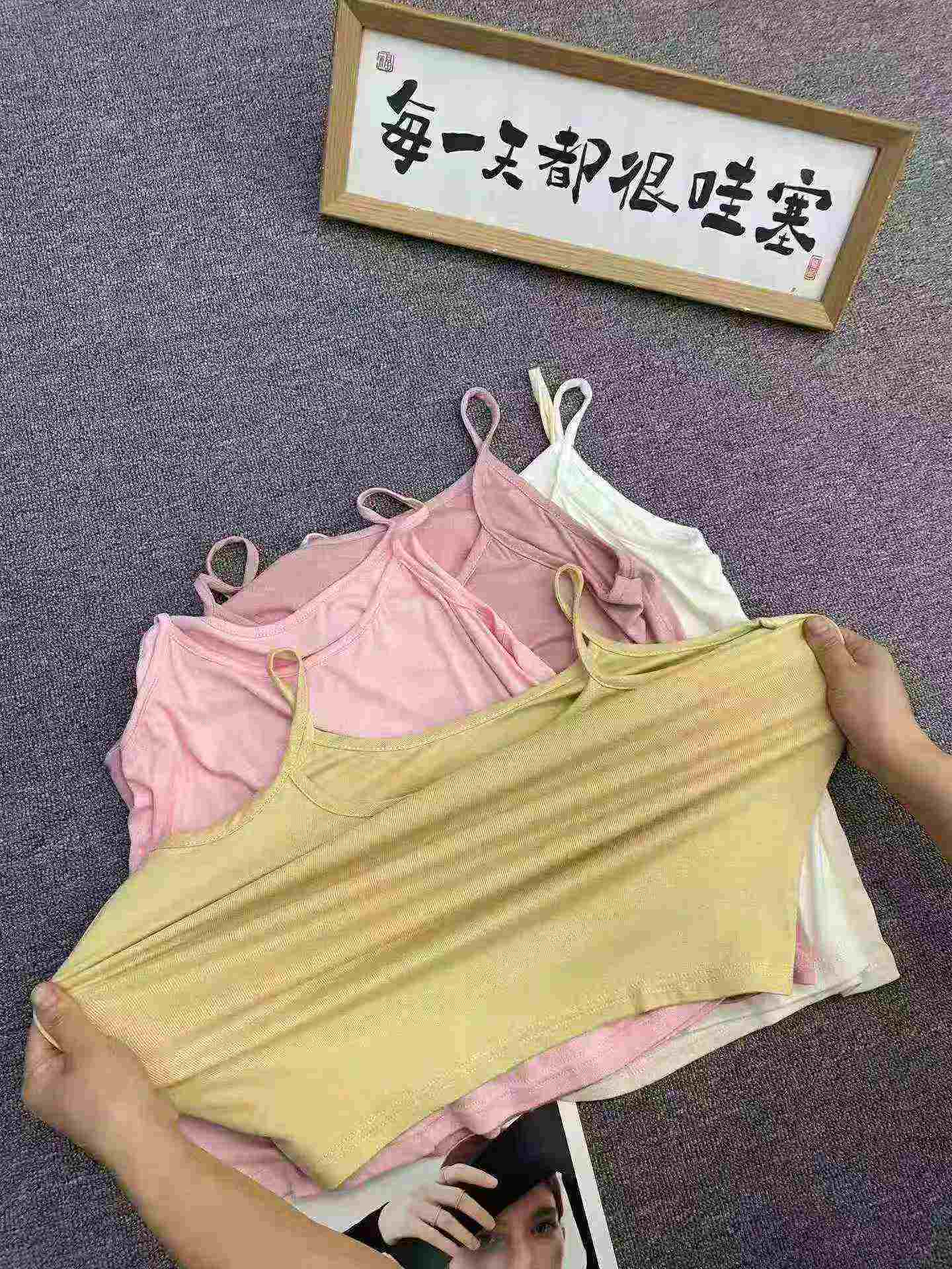 2203 Pcs Soft Stretchy Camisole Tank Tops - Image 5