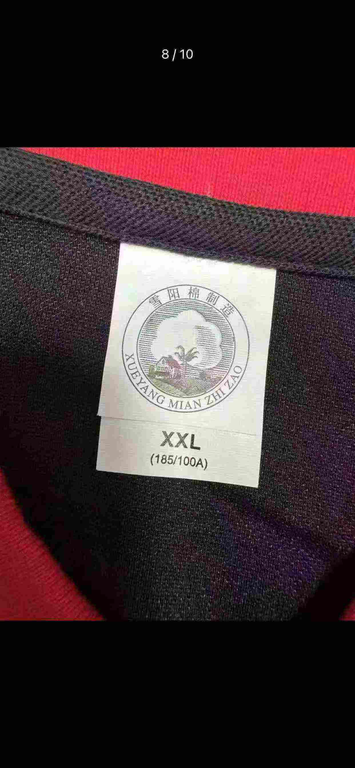 9650 Pièces de T-shirts pour hommes à col à manches courtes, Noir et Bleu roi, tailles M-3XL - Image 5