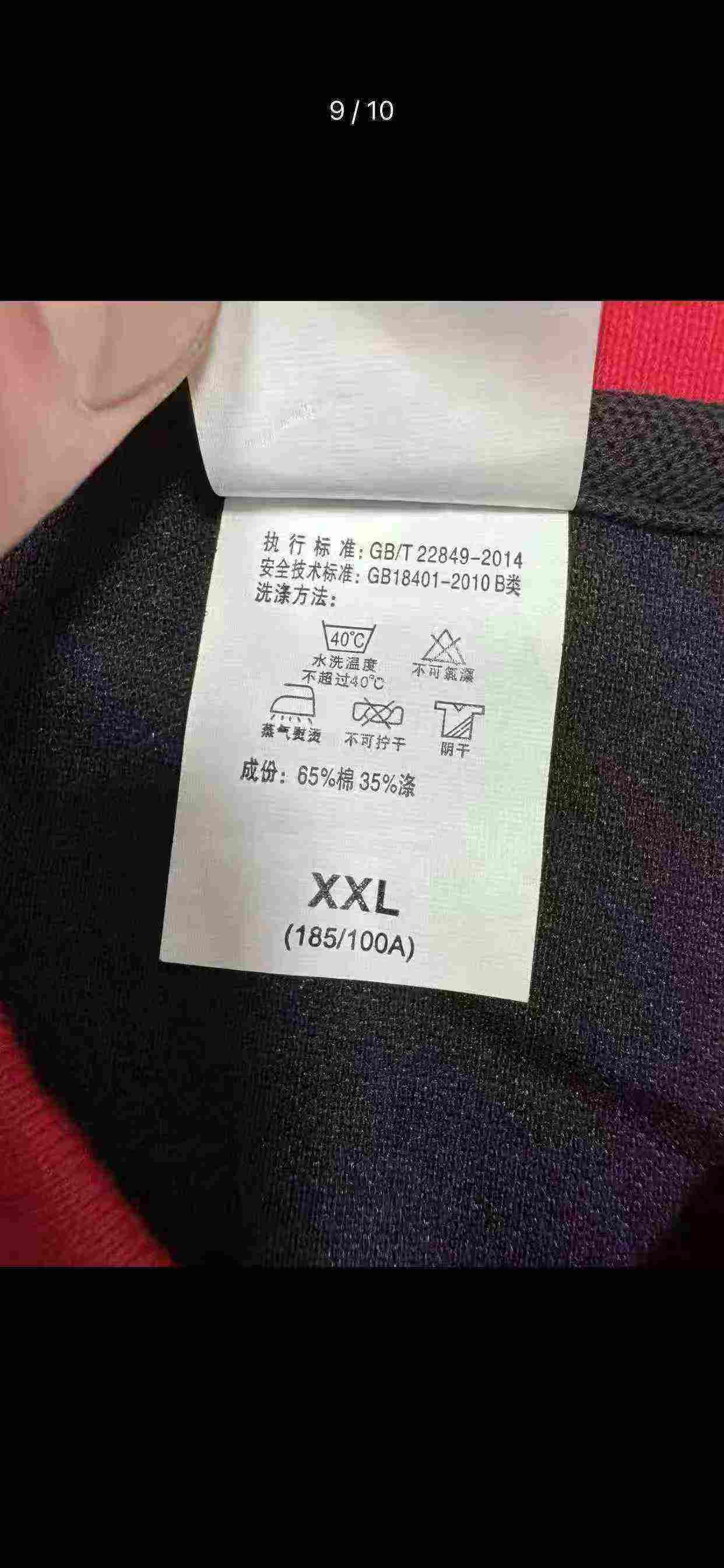 9650 Pièces de T-shirts pour hommes à col à manches courtes, Noir et Bleu roi, tailles M-3XL - Image 7