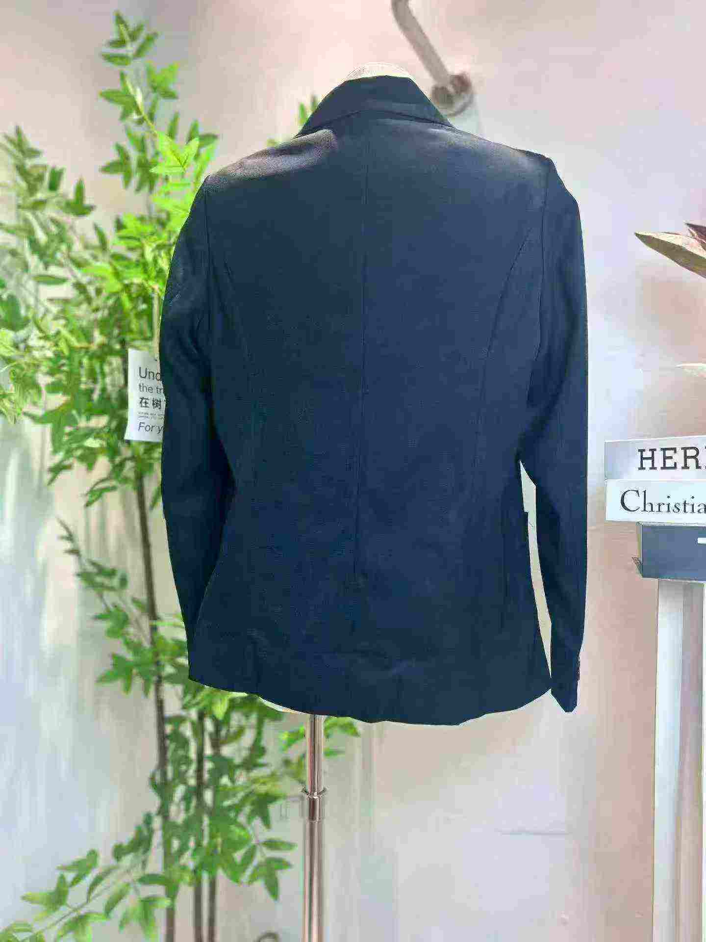3500 Pièces Blazer unisexe bleu de printemps et d'automne, à la fois décontracté et formel - Image 3